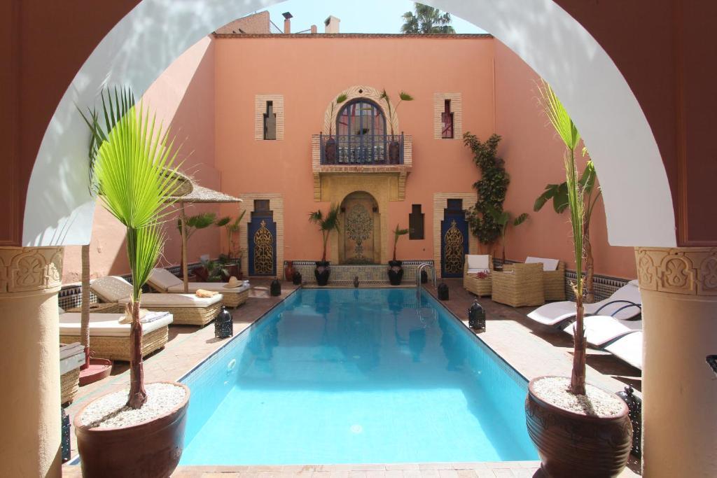 La Villa Bleue Marrakesh Buitenkant foto