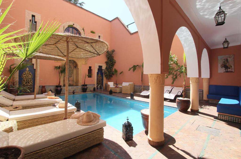 La Villa Bleue Marrakesh Kamer foto