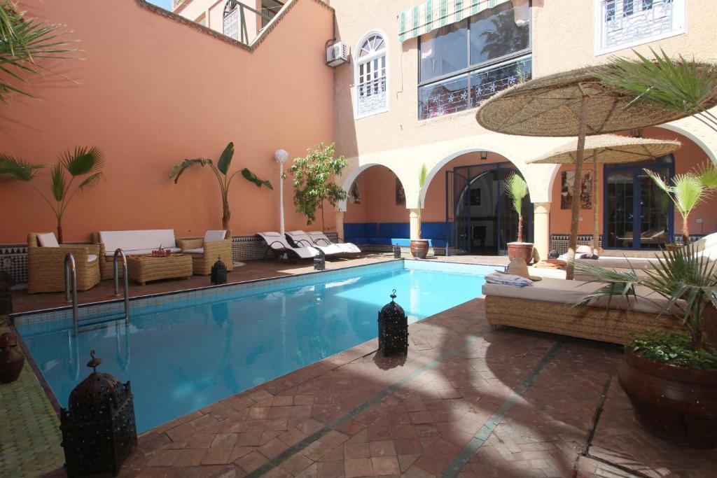 La Villa Bleue Marrakesh Kamer foto